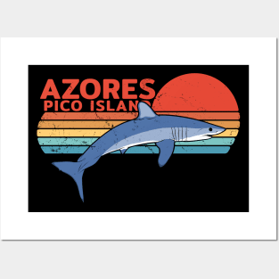 Mako Shark Azores Shark Diving Posters and Art